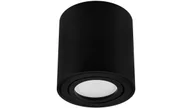 Oprawy, klosze i abażury - Oprawa Natynkowa HALOGENOWA Spot Tuba Ruchoma AMAT-M GU10 LUMILED Okrągła Czarna 84mm - miniaturka - grafika 1
