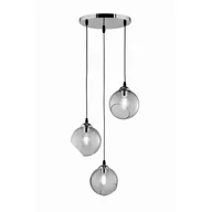 Lampy sufitowe - RL CLOONEY Przydymiona 3xE27 Lampa wisząca R30073054 - miniaturka - grafika 1
