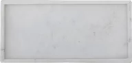 Biżuteria - akcesoria - Taca Majsa 18 x 38 cm biała marmurowa - miniaturka - grafika 1