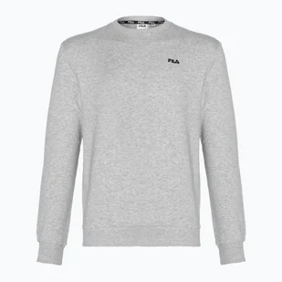 Bluza męska FILA Brustem Crew Sweat light grey melange - Bluzy męskie - miniaturka - grafika 1