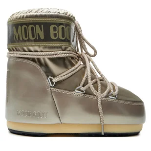 Śniegowce Moon Boot 80D1409350 Złoty - Śniegowce damskie - miniaturka - grafika 1
