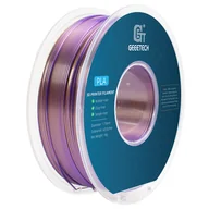 Filamenty i akcesoria do drukarek 3D - Dwukolorowy jedwabny filament PLA Geeetech 1kg  - Złoto i Fiolet - miniaturka - grafika 1