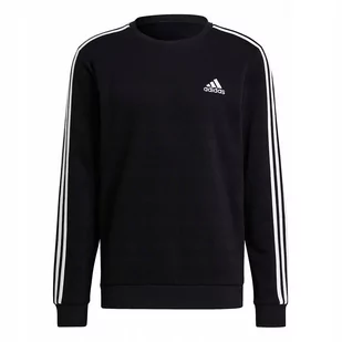 Bluza męska adidas Essentials Sweatshirt czarna GK9106 XL - Bluzy męskie - miniaturka - grafika 1