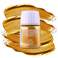 Dodatki do ciast w proszku - Barwnik spożywczy w płynie złoty metaliczny farbka gold jadalny 30ml - miniaturka - grafika 1