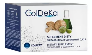 Colway ColDeKa Suplement diety Shitake + BetaDGlutan + Wit. D,K,A 60 kaps. - Suplementy naturalne - miniaturka - grafika 1