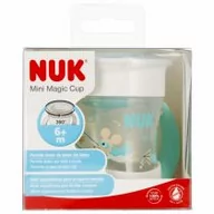 Kubki dla dzieci - Nuk Kubek 6m Mini Magic Cup turkusowy 10751278 160 ml - miniaturka - grafika 1