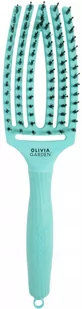 Olivia Garden Finger Brush Combo Medium Mint Miętowa Szczotka do rozczesywania włosów - Szczotki i grzebienie do włosów - miniaturka - grafika 1