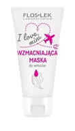 Maski do włosów - Flos-Lek Laboratorium, I love mini, wzmacniająca maska do włosów osłabionych, 30ml - miniaturka - grafika 1