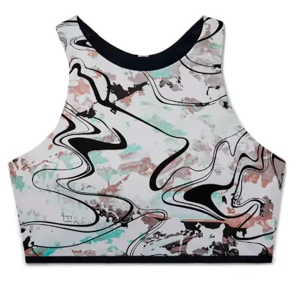 Under Armour Stanik Biustonosz Sportowy Breathelux Marble 1359544001 SM