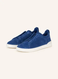 Zegna Sneakersy blau - Moda i Uroda OUTLET - miniaturka - grafika 1