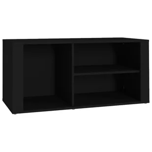 Lumarko Szafka na buty, czarna, 100x35x45 cm, materiał drewnopochodny - Szafki na buty - miniaturka - grafika 3