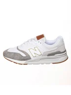 Trampki męskie - New Balance Skórzane sneakersy "CM997" w kolorze biało-szarym - miniaturka - grafika 1