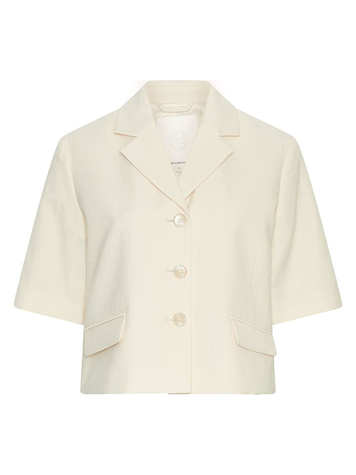 MOSS COPENHAGEN Blezer w kolorze kremowym
