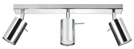 Lampy sufitowe - Plafon potrójna listwa z reflektorami - EX683-Sewo - miniaturka - grafika 1