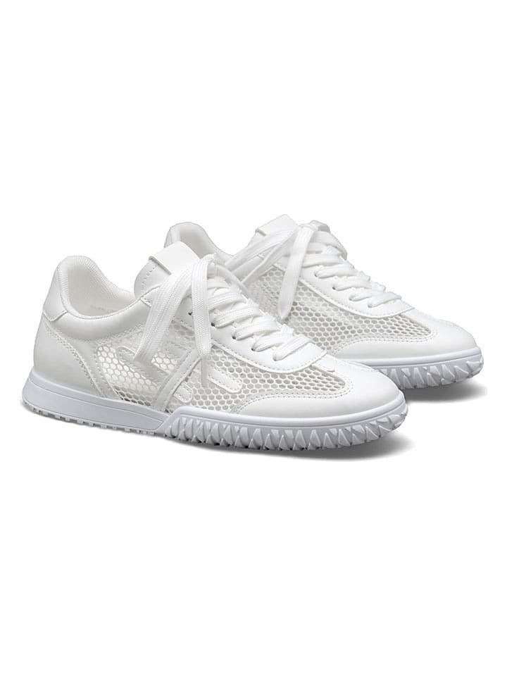 C'M Sneakersy w kolorze białym