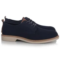 Półbuty męskie - Półbuty męskie Imac 750510 02611/005 BLUE/COGNAC R.44 - miniaturka - grafika 1