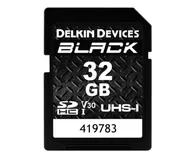 Karty pamięci - Delkin Devices 32GB SDHC BLACK Rugged UHS-I V30 - miniaturka - grafika 1