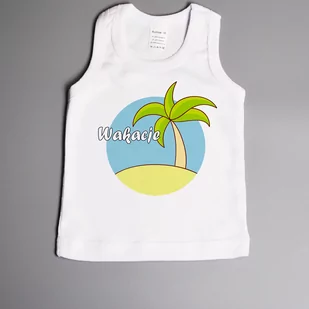 Wakacje - koszulka na ramiączkach - Body - miniaturka - grafika 2