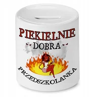 Skarbonki - Skarbonka Dla Przedszkolanki na Urodziny Prezent z Nadrukiem ze Zdjęciem - miniaturka - grafika 1