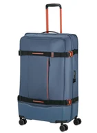 Torby podróżne - Walizka duża American Tourister Urban Track 79 cm - coated navy / orange - miniaturka - grafika 1