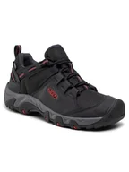 Buty trekkingowe męskie - Keen Trekkingi Steens Wp M 1022330 Czarny - miniaturka - grafika 1