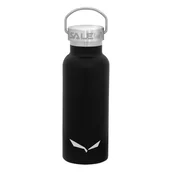 Shakery i bidony sportowe - SALEWA Butelka VALSURA INSULATED STAINLESS STEEL BOTTLE 0,45 L Black - miniaturka - grafika 1