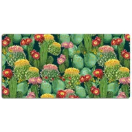 Podkładki na biurko - Mata ochronna na biurko Kwitnące kaktusy 120x60 cm, Dywanomat - miniaturka - grafika 1