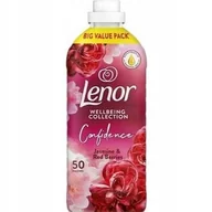 Środki do prania - Lenor Jasmine&Red Berries płyn do płukania 1,65l 50 płukań UK - miniaturka - grafika 1