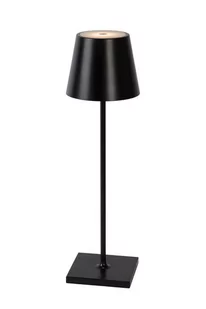 Lampa zewnętrzna  Lucide  czarna Ze zintegrowanym ściemnianym źródłem światła LED  - Lampy ogrodowe - miniaturka - grafika 1