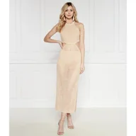 Sukienki - TWINSET Sukienka + szorty | z dodatkiem lnu - miniaturka - grafika 1