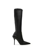 Kozaki damskie - LOVE MOSCHINO Kozaki JA26039G0LIEZ000 Czarny - miniaturka - grafika 1