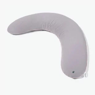 Rogal ciążowy z łuską gryki 34x150cm szary - Poduszki do karmienia - miniaturka - grafika 1
