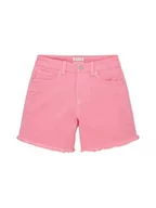Spodenki damskie - TOM TAILOR Szorty jeansowe dla dziewczynek i, 31654 - Pink Sun, 164 cm - miniaturka - grafika 1