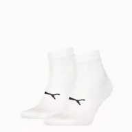 Skarpetki damskie - Skarpety unisex Puma SPORT LIGHT QUARTER białe 93890402 - miniaturka - grafika 1