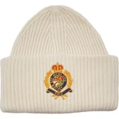 Czapki damskie - POLO RALPH LAUREN Wełniana czapka CREST - miniaturka - grafika 1