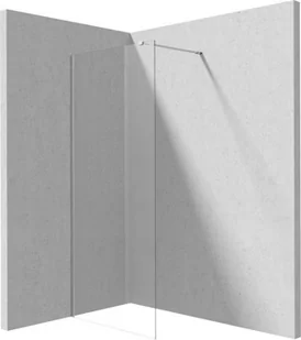 Deante Prizma Ścianka prysznicowa walk-in 90cm wykończenie chrom KTJ_039P - Ścianki i drzwi prysznicowe - miniaturka - grafika 1