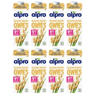 Alpro Napój owsiany oryginalny Zestaw 8 x 1 l - żywność - Napoje roślinne - miniaturka - grafika 1