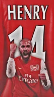 Podkładki pod mysz - PODKŁADKA POD MYSZ Nadruk 22x18 cm Thierry Henry Arsenal FC Tekst Prezent - miniaturka - grafika 1