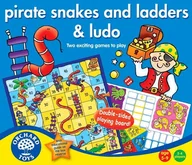 Gry planszowe - Orchard Toys, gra planszowa dla dzieci Przygoda pirata 2w1 - miniaturka - grafika 1