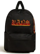 Plecaki szkolne i tornistry - Plecak dziecięcy Vans Old Skool Grom - black flame - miniaturka - grafika 1