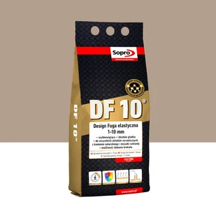 Fuga elastyczna DF10 Beż 33 2 kg Sopro - Fugi - miniaturka - grafika 1