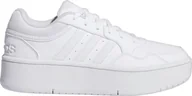 Buty dla dziewczynek - Adidas Buty dziecięce adidas Hoops 3.0 Bold białe IG6973 40 - miniaturka - grafika 1