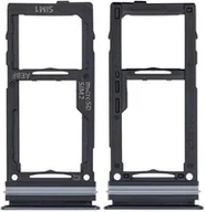 Części serwisowe do telefonów - SZUFLADKA TACKA KARTY SIM DO SAMSUNG A52s 5G CZARNY - miniaturka - grafika 1