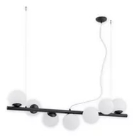 Lampy sufitowe - Lemir Osso listwa 7 pł. / czarny matowy | Wysyłka za 0 zł O2917 W7 CZA - miniaturka - grafika 1