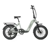 Rowery elektryczne - Rower Elektryczny Składany JOBOBIKE Romer FatBike miętowy - miniaturka - grafika 1