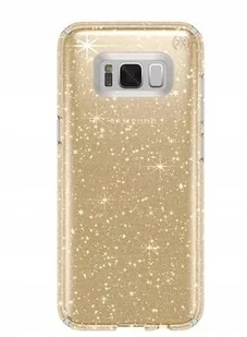 ETUI SPECK CLEAR GLITTER DO SAMSUNG S8+ PLUS GOLD - Etui i futerały do telefonów - miniaturka - grafika 1
