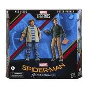 Figurki dla dzieci - HASBRO Marvel Legends Spider Man Peter Parker & Ned Leeds F3457 - miniaturka - grafika 1