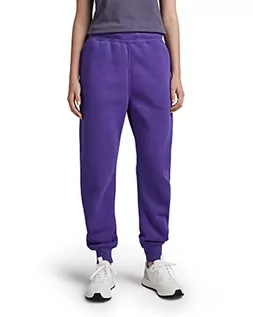 Spodnie damskie - G-STAR RAW Premium Core 2.0 Sweat Pants damskie spodnie dresowe, Fioletowy (Dk Violet D21320-c235-5616), XS - grafika 1