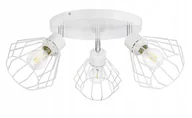 Lampy sufitowe - Lampa plafon Sufitowa Żyrandol ruchomy loft Drut - miniaturka - grafika 1