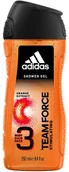 Żele pod prysznic dla mężczyzn - Adidas Team Force 250 ml żel pod prysznic - miniaturka - grafika 1